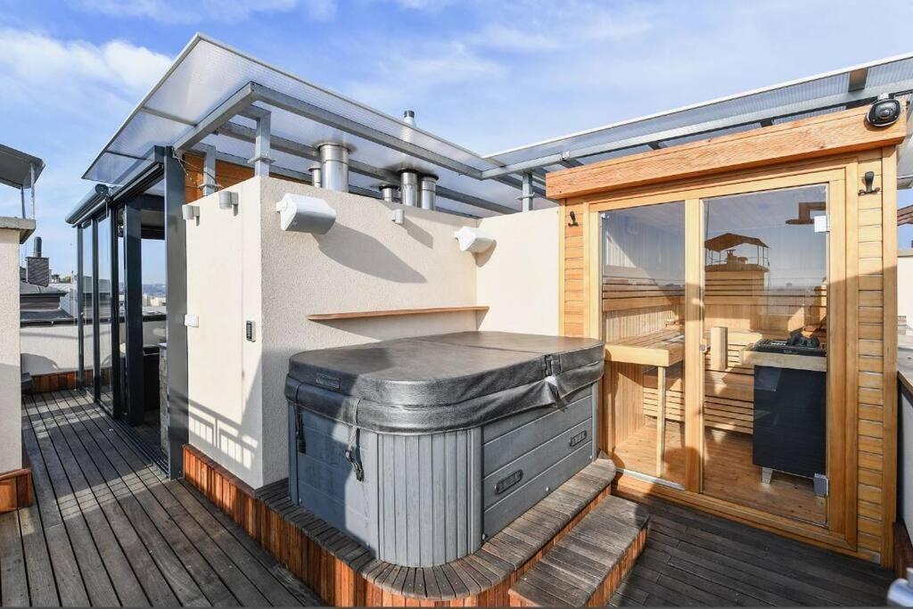 Luxury Rooftop Appartment With Fantastic Views Praag Buitenkant foto